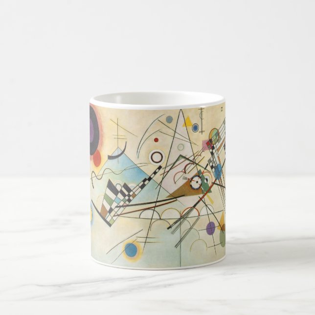 Caneca De Café Kandinsky Comp-8 (Centro)