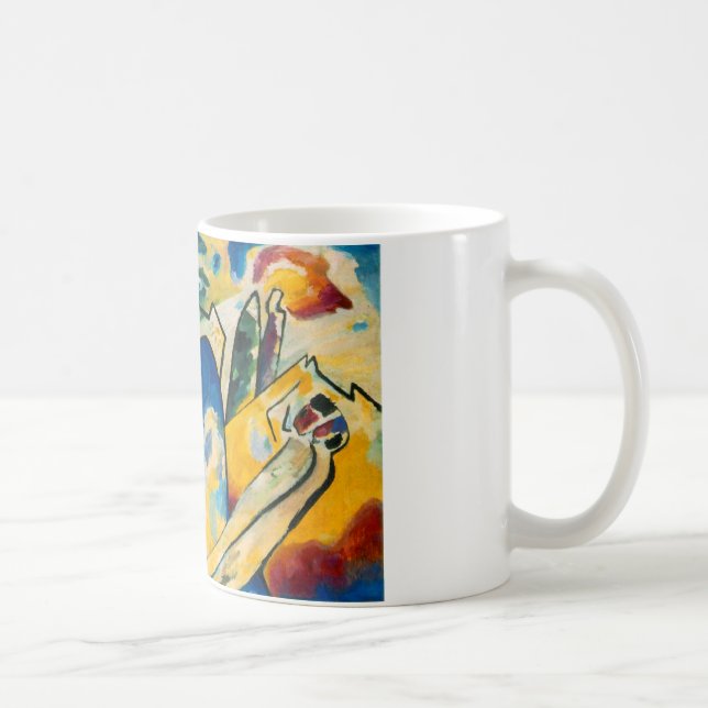 Caneca De Café Kandinsky Composição IV (Direita)