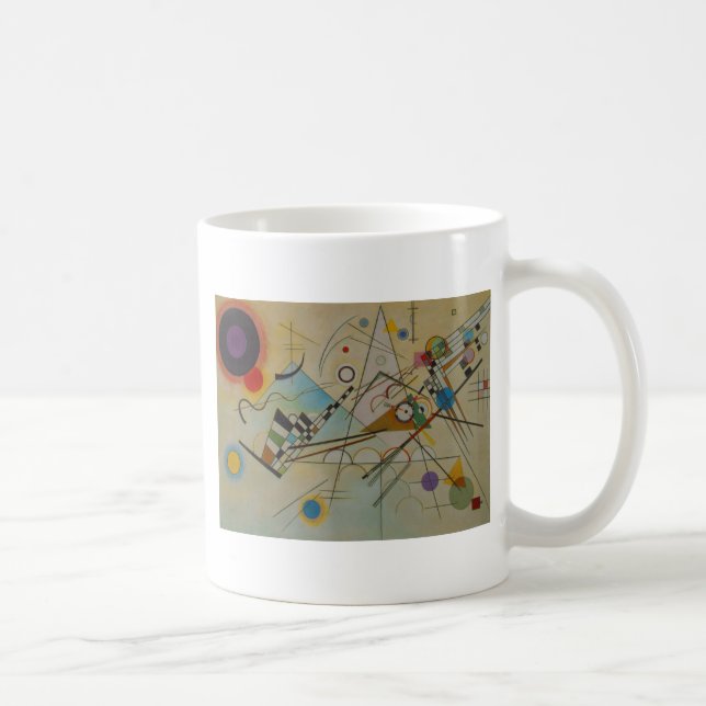 Caneca De Café Kandinsky Composição VIII (Direita)
