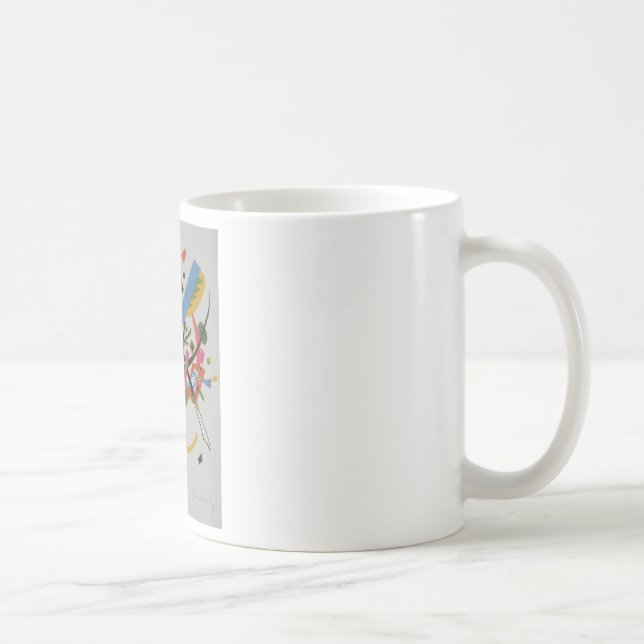Caneca De Café Kandinsky Pequenos Mundos Kleine Wells I (Direita)
