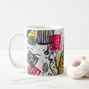Caneca De Café Kandinsky Small Worlds V Abstrato Classic