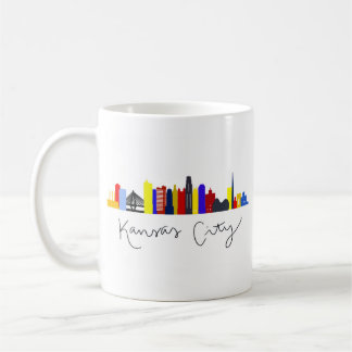 Caneca De Café Kansas City Skyline