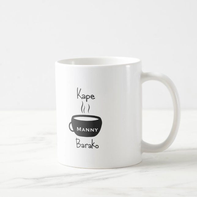 Caneca De Café Kape Barako personalizável (Direita)