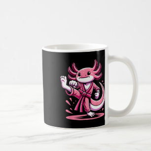 Caneca De Café Karate Axolotl Martial Arts Taekwondo Kickboxing F