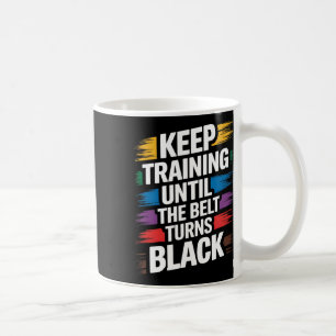 Caneca De Café Karate Belt Taekwondo Treinando Arte Marcial Promo