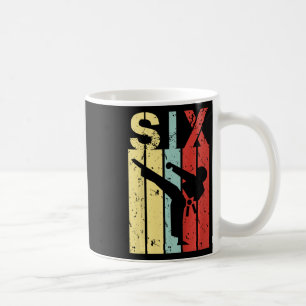Caneca De Café Karate Birthday Boy 6 Aniversário K, 6 anos