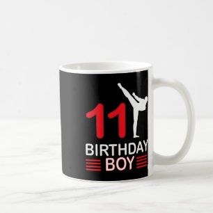 Caneca De Café Karate Birthday Tee Boy Gift Kids Taekwondo 3