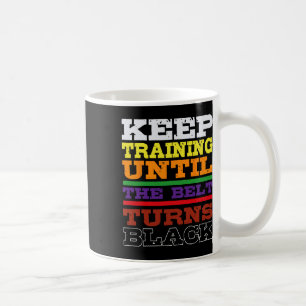 Caneca De Café Karate Black Belt Treinando Artes Marciais Japones