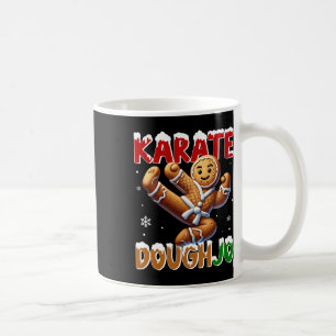 Caneca De Café Karate Doughjo Engraçado Artes Marciais Chuta Bisc