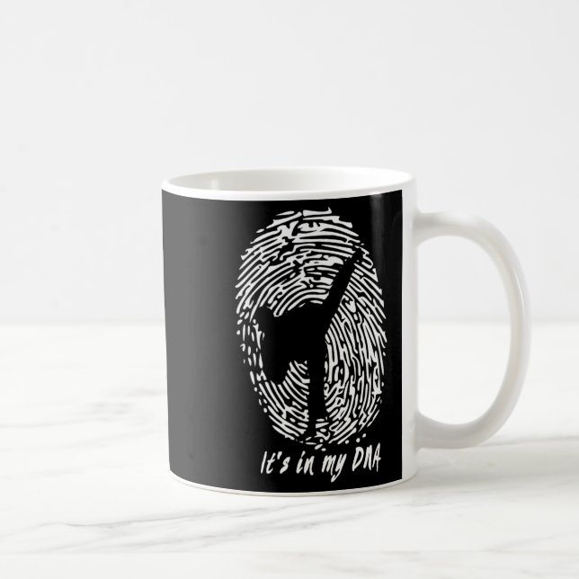 Caneca De Café Karate - Está no meu DNA - Karateka (Direita)