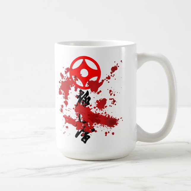 Caneca De Café Karate Kyokushin (Direita)