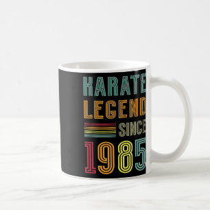 Caneca De Café Karate Legend 1985, 40 anos treinador desportivo 4