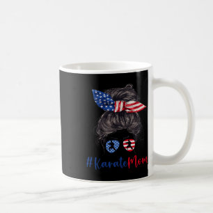Caneca De Café Karate Mãe dos Estados Unidos Dia de as mães de Ba