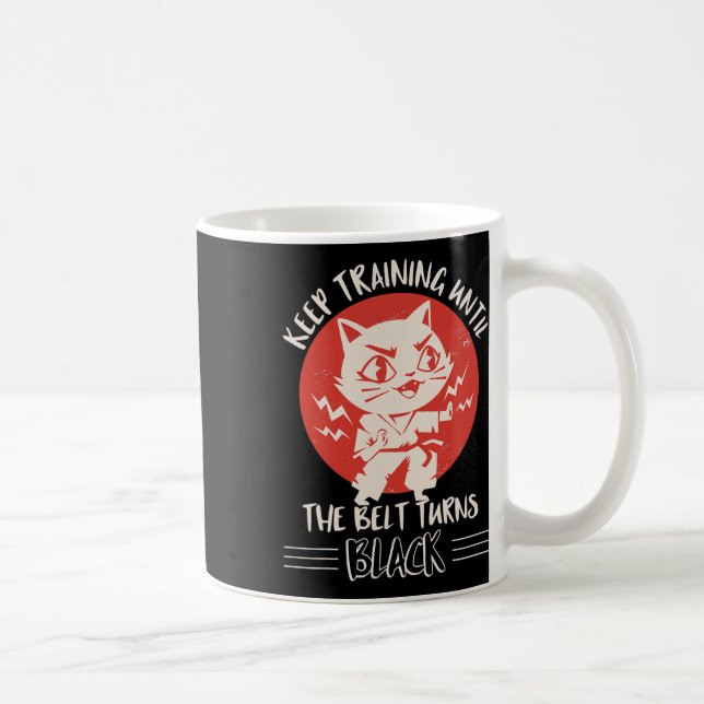 Caneca De Café Karate Roupa Karate Quote Roupas (Direita)