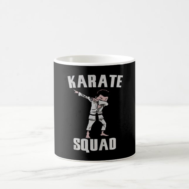 Caneca De Café Karate Squad Dabbing Boy Engraçado Dab Gift (Centro)
