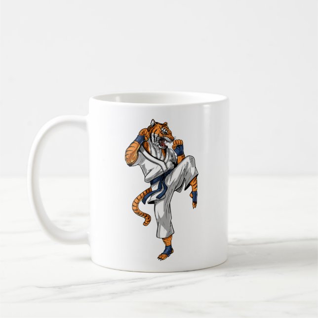 Caneca De Café Karato de Tigre (Esquerda)