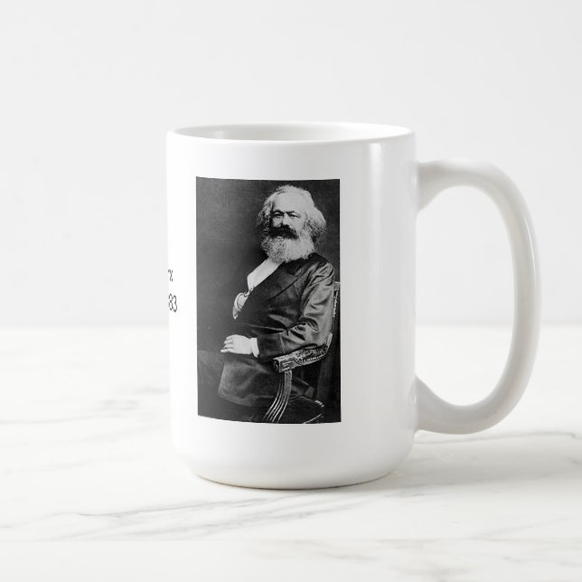 Caneca De Café Karl Marx (Direita)
