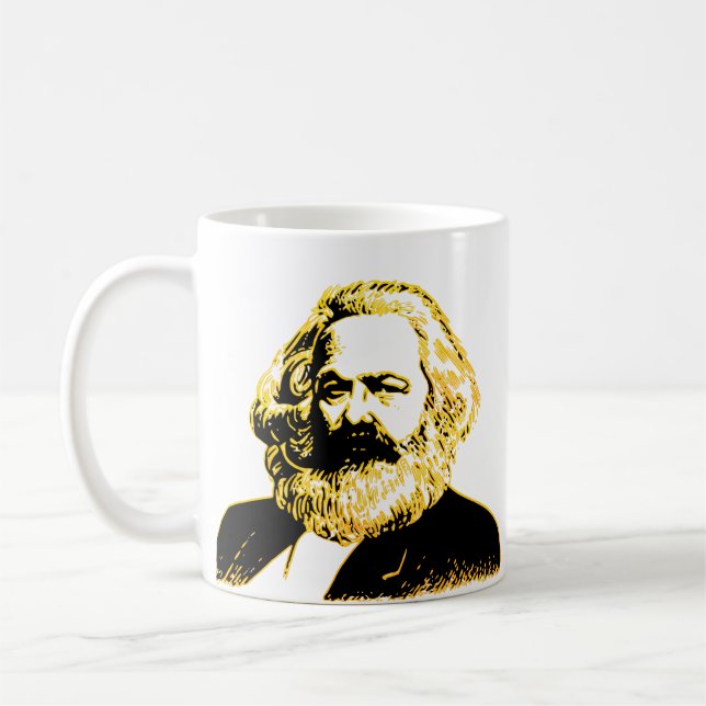 Caneca De Café Karl Marx (Esquerda)