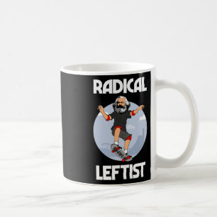Caneca De Café Karl Marx Skate Radical de Esquerda Esquerdist Fun