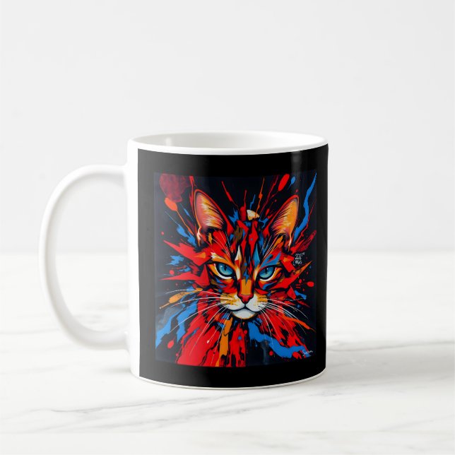 Caneca De Café Karma Cat (Esquerda)