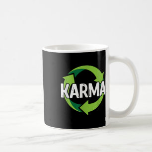 Caneca De Café Karma Destination Reciclagem Environmental P