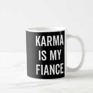 Caneca De Café Karma É Minha Filosofia Engraçada Da Faculdade