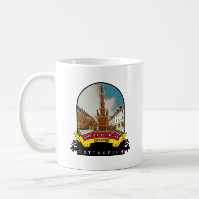Caneca De Café Kärnten Sankt Veit An Der Glan Österreich (Esquerda)