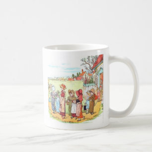 Caneca De Café Kate Greenaway & professor das citações de
