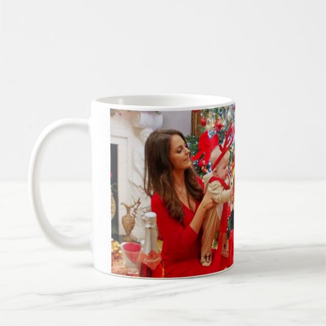 Caneca De Café Kate Middleton Prince George Christmas (Esquerda)