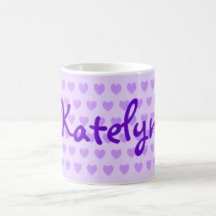 Caneca De Café Katelyn no roxo