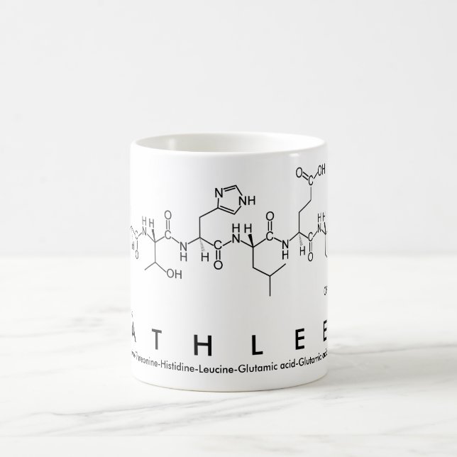 Caneca De Café Kathleen peptide name mug (Centro)