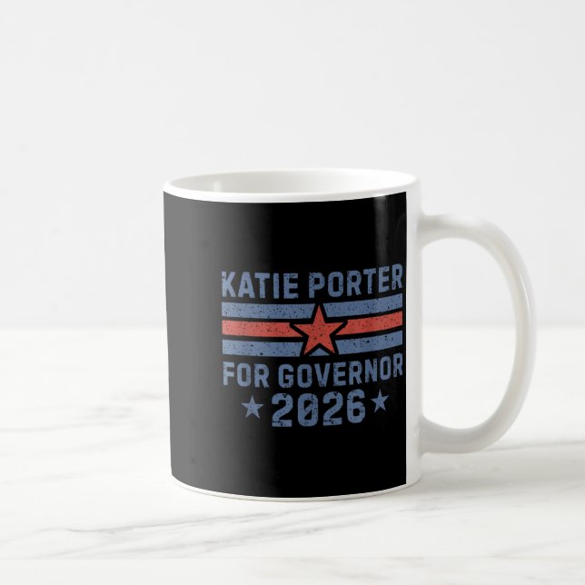 Caneca De Café Katie Rter For Governor Of California Rter 2026  (Direita)