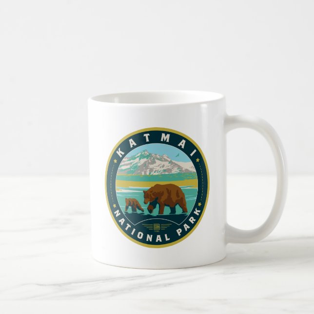 Caneca De Café Katmai National Park (Direita)
