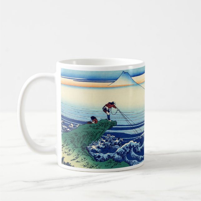 Caneca De Café Katsushika Hokusai - Kajikazawa na província de Ka (Esquerda)