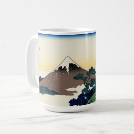 Caneca De Café Katsushika Hokusai. O Inume Pass no Kai Provinc