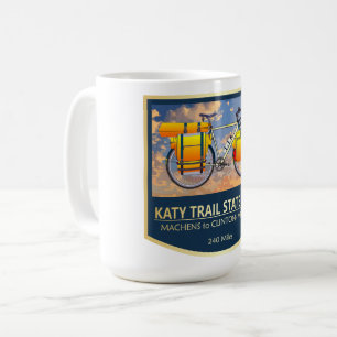 Caneca De Café Katy Trail (bicicleta2)2
