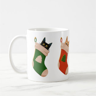 Caneca De Café Katzen in Strümpfen