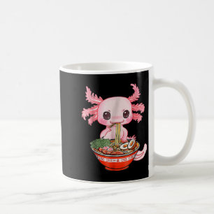 Caneca De Café Kawaii Axolotl Ramen Comida Gráfico A engraçado ja