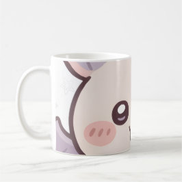 Caneca De Café Kawaii Bat Pastel "Daisuki"