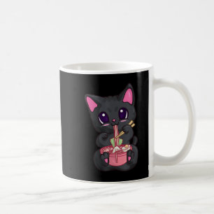 Caneca De Café Kawaii Bubble Tea s para mulheres Boba Maneki Neko