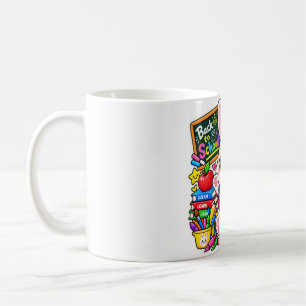 Caneca de Café Kawaii Bunny Ready Set Learn