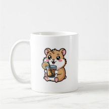 Kawaii Hamster Chá Gelado 🐹🍋 – Refrescante Fofo