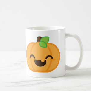 Caneca De Café Kawaii Jack O Lanterna Pumpkin Mug
