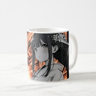 Caneca De Café KAWAII Japanese Girl mug マグカップ