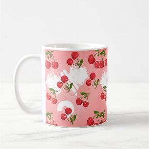 Caneca De Café Kawaii morango milkshake