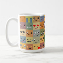 Kawaii Smilies Emoji Diversão