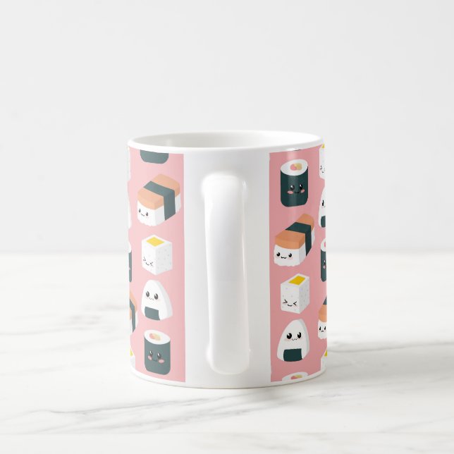 Caneca De Café Kawaii Sushi (Alça)