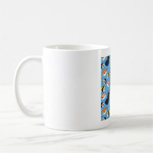 Caneca De Café Kawaii Sushi Pattern