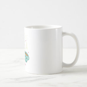 Caneca De Café Kawaii Tea Cookie Macarons Hora do Chá