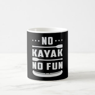 Caneca De Café Kayak Canoeing Kayaking Canoe Paddle Funny Gift